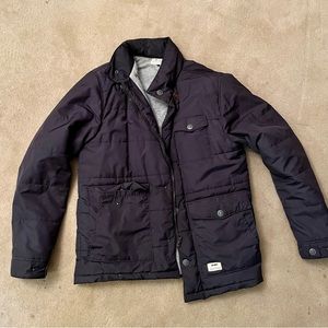 Altamont jacket. Charcoal with hood. Size L